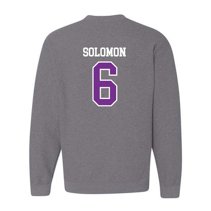 Mount Union - NCAA Football : Stacey Solomon - Classic Shersey Crewneck Sweatshirt-1