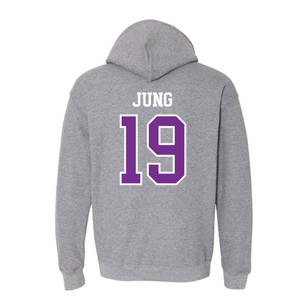 Mount Union - NCAA Baseball : Cole Jung - Classic Shersey Hooded Sweatshirt-1