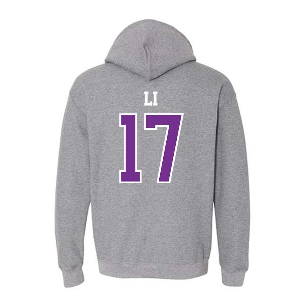 Mount Union - NCAA Men's Lacrosse : braylon li - Classic Shersey Hooded Sweatshirt-1