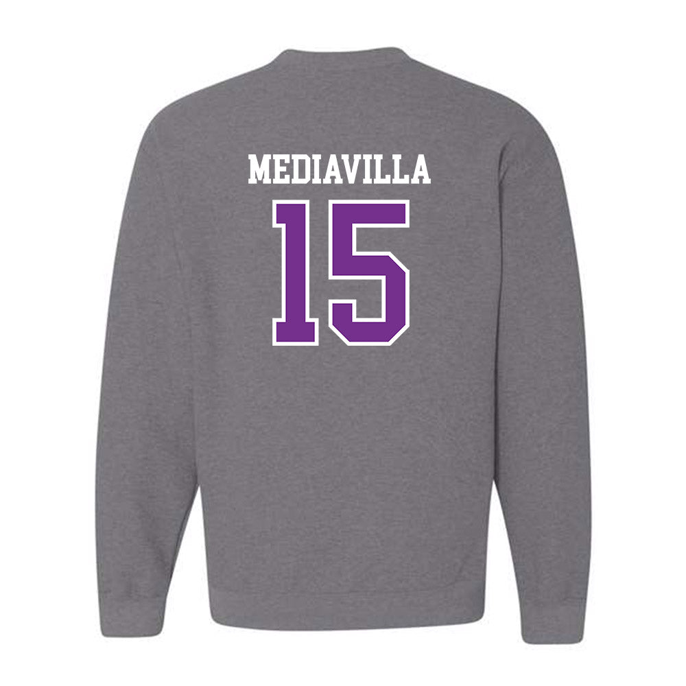 Mount Union - NCAA Baseball : Angel Mediavilla - Classic Shersey Crewneck Sweatshirt-1