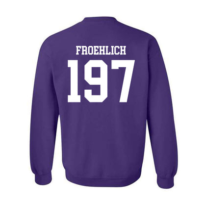 Mount Union - NCAA Wrestling : Landon Froehlich - Classic Shersey Crewneck Sweatshirt-1