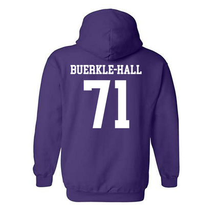 Mount Union - NCAA Baseball : Brayden Buerkle-Hall - Classic Shersey Hooded Sweatshirt-1