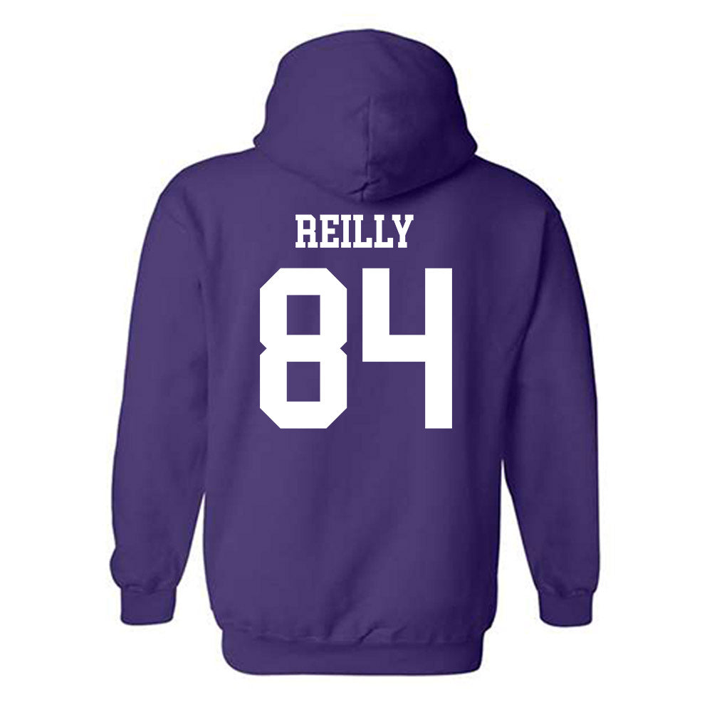 Mount Union - NCAA Football : Mikey Reilly - Classic Shersey Hooded Sweatshirt-1