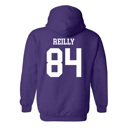 Mount Union - NCAA Football : Mikey Reilly - Classic Shersey Hooded Sweatshirt-1