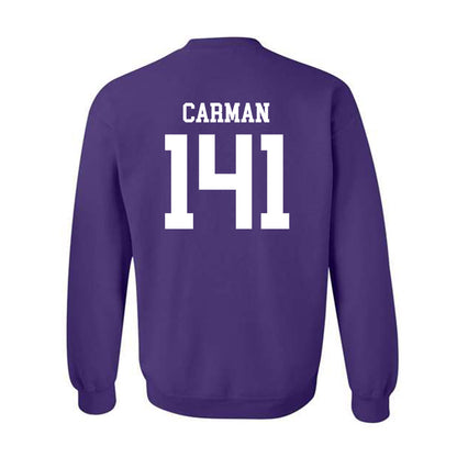 Mount Union - NCAA Wrestling : Joshua Carman - Classic Shersey Crewneck Sweatshirt-1