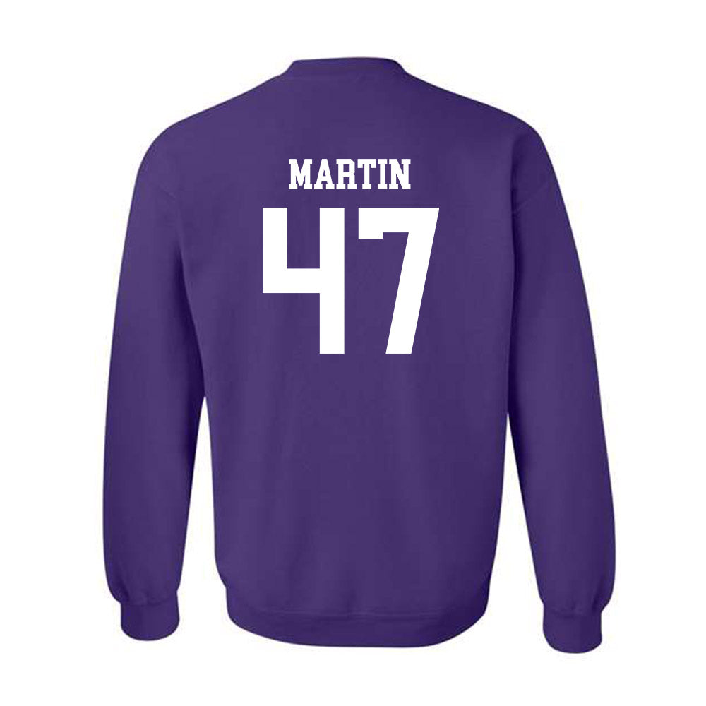 Mount Union - NCAA Baseball : Trey Martin - Classic Shersey Crewneck Sweatshirt-1