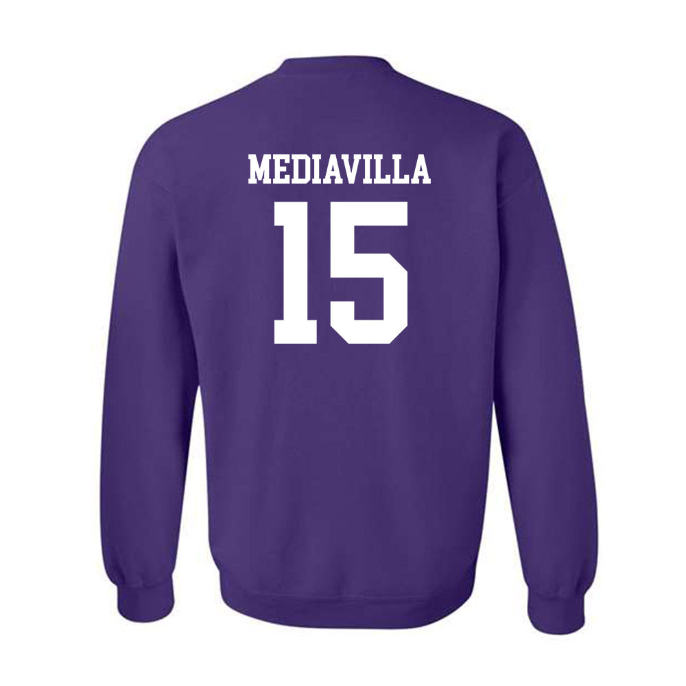 Mount Union - NCAA Baseball : Angel Mediavilla - Classic Shersey Crewneck Sweatshirt-1