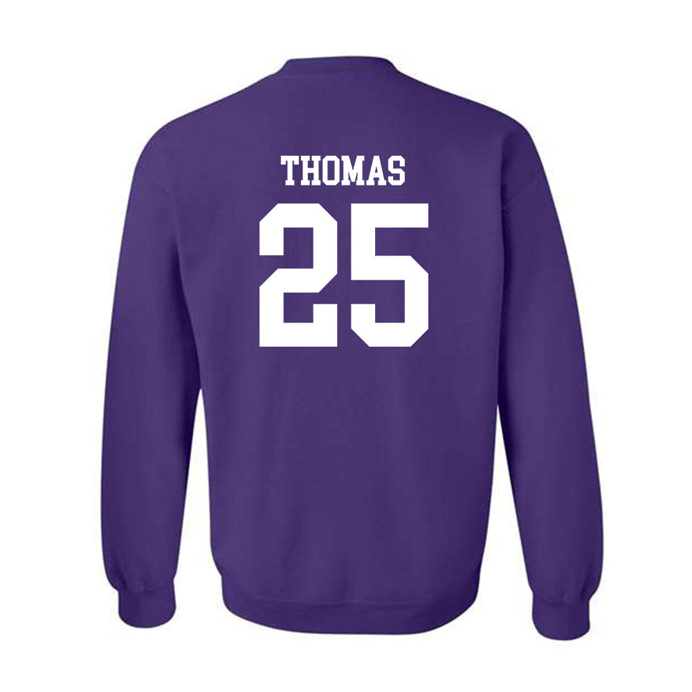 Mount Union - NCAA Football : Shaun Thomas - Classic Shersey Crewneck Sweatshirt-1