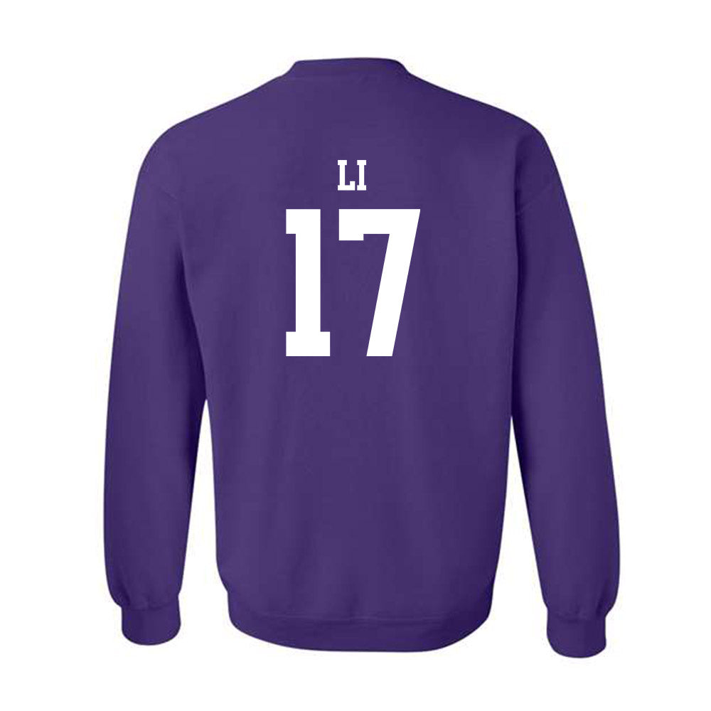 Mount Union - NCAA Men's Lacrosse : braylon li - Classic Shersey Crewneck Sweatshirt-1