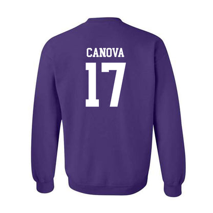 Mount Union - NCAA Football : Clarke Canova - Classic Shersey Crewneck Sweatshirt-1