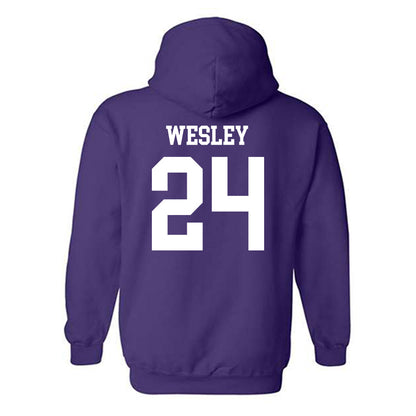 Mount Union - NCAA Football : Kamden Wesley - Classic Shersey Hooded Sweatshirt-1
