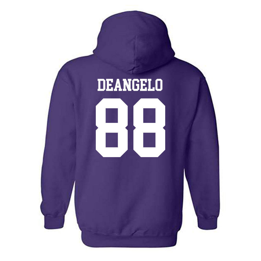 Mount Union - NCAA Football : Bryce DeAngelo - Classic Shersey Hooded Sweatshirt-1