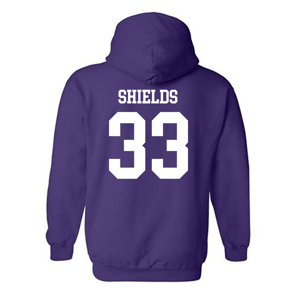 Mount Union - NCAA Men's Lacrosse : Liam Shields - Classic Shersey Hooded Sweatshirt-1