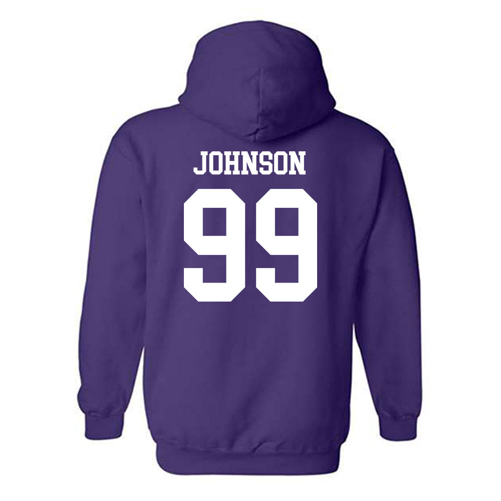 Mount Union - NCAA Football : Jonah Johnson - Classic Shersey Hooded Sweatshirt-1