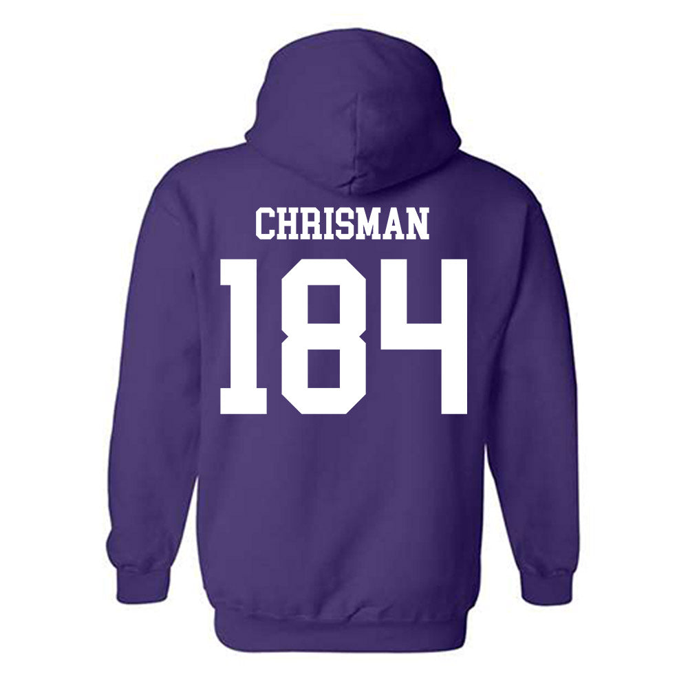 Mount Union - NCAA Wrestling : Blaine Chrisman - Classic Shersey Hooded Sweatshirt-1