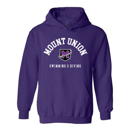Mount Union - NCAA Women's Swimming & Diving : Kayla Stewart - Classic Shersey Hooded Sweatshirt-0