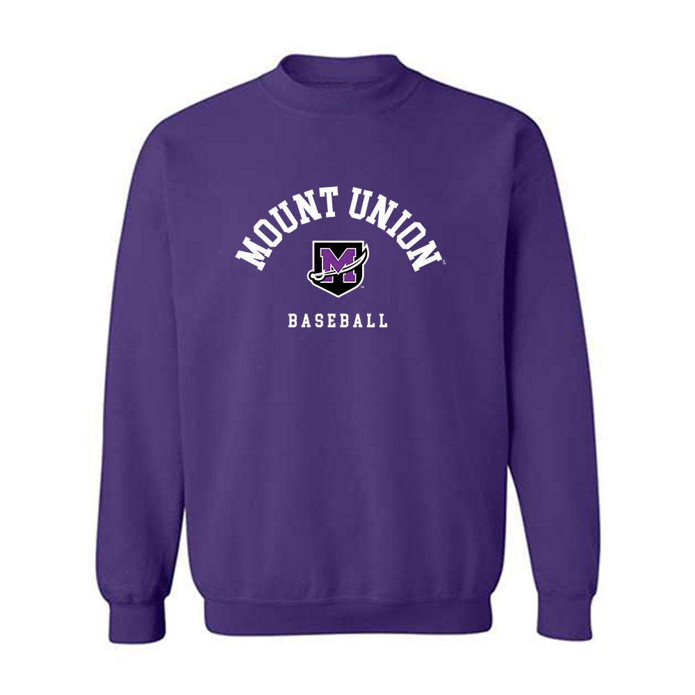 Mount Union - NCAA Baseball : Angel Mediavilla - Classic Shersey Crewneck Sweatshirt-0