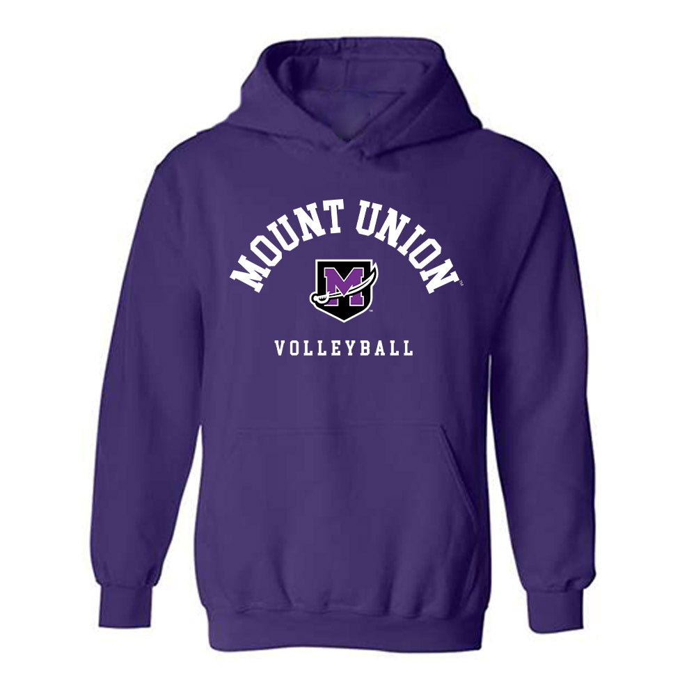 Mount Union - NCAA Men's Volleyball : Peyton Koszelak - Classic Shersey Hooded Sweatshirt-0