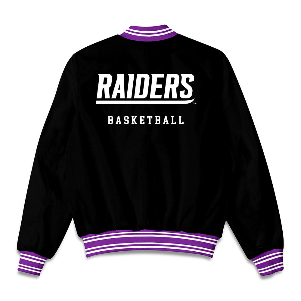 Mount Union - NCAA Women's Basketball : Kelley Griffin - Bomber Jacket-1