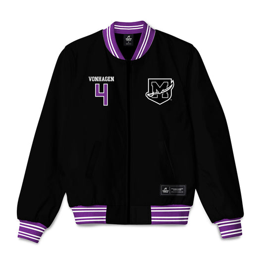 Mount Union - NCAA Football : Konnor VonHagen - Bomber Jacket-0