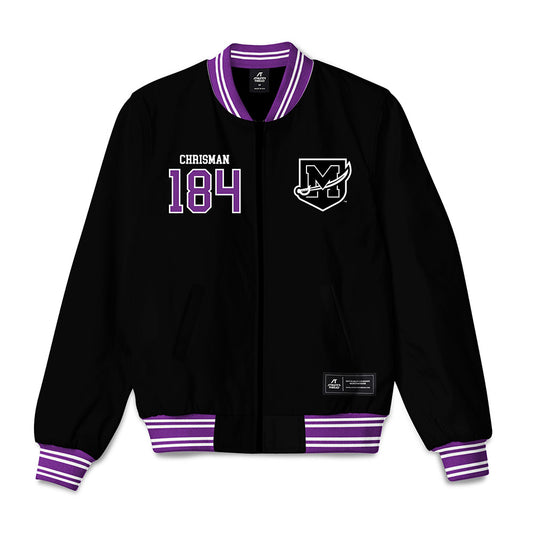 Mount Union - NCAA Wrestling : Blaine Chrisman - Bomber Jacket-0