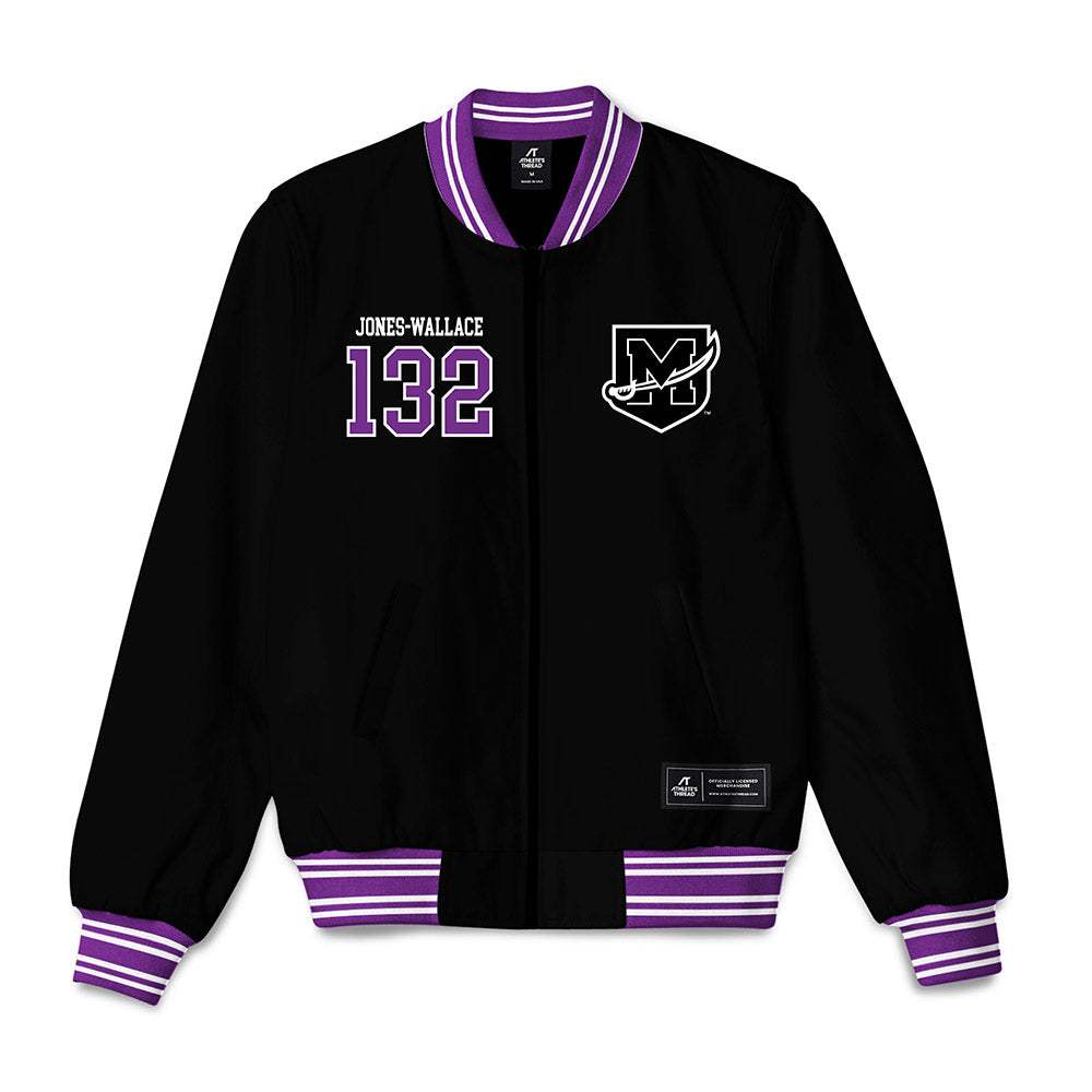 Mount Union - NCAA Wrestling : Ilani Jones-Wallace - Bomber Jacket-0