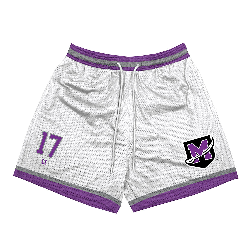 Mount Union - NCAA Men's Lacrosse : braylon li - Shorts-0