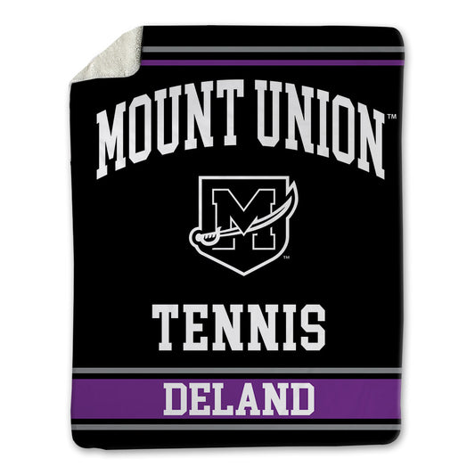 Mount Union - NCAA Men's Tennis : Luke DeLand - Blanket-0
