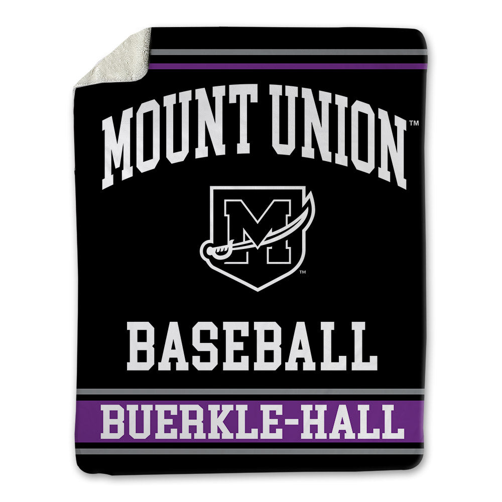 Mount Union - NCAA Baseball : Brayden Buerkle-Hall - Blanket-0
