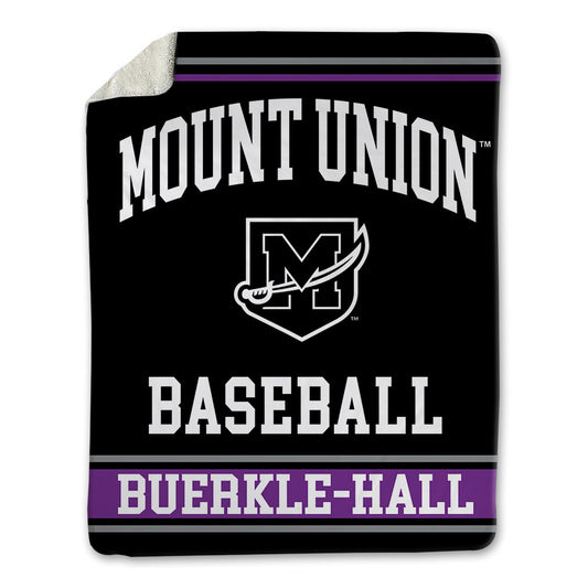 Mount Union - NCAA Baseball : Brayden Buerkle-Hall - Blanket-0