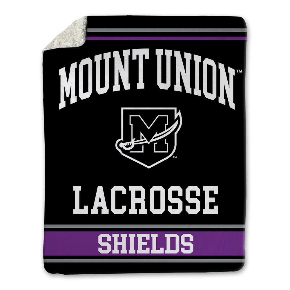 Mount Union - NCAA Men's Lacrosse : Liam Shields - Blanket-0