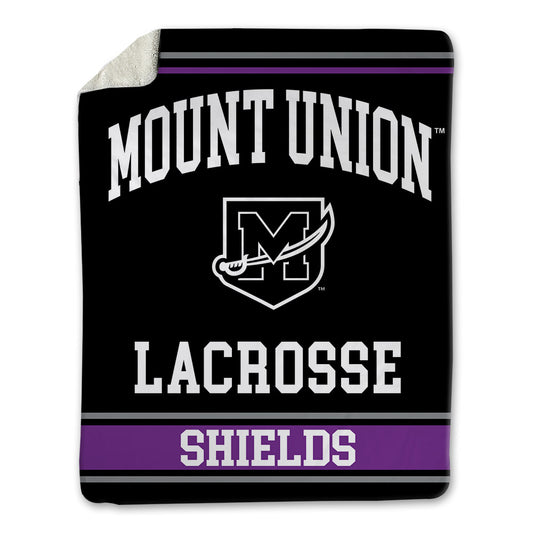 Mount Union - NCAA Men's Lacrosse : Liam Shields - Blanket-0