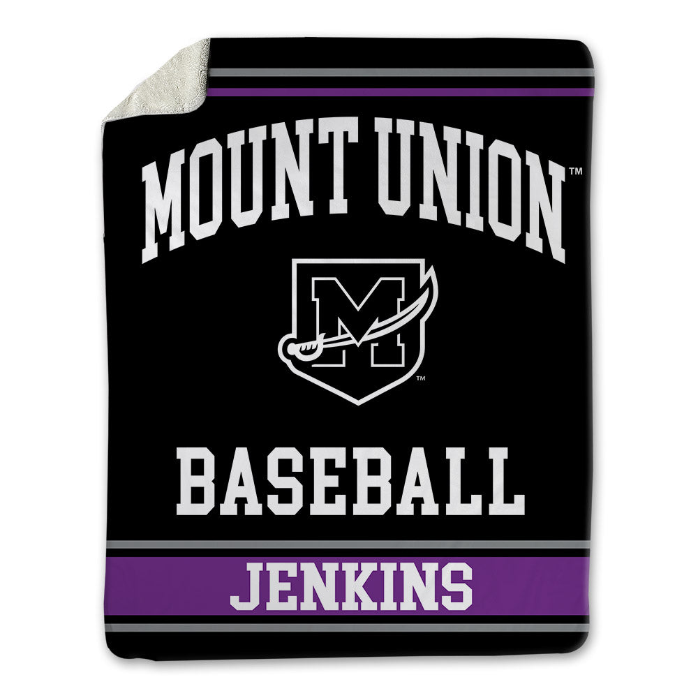 Mount Union - NCAA Baseball : Josh Jenkins - Blanket-0