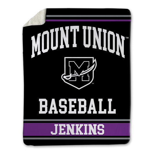 Mount Union - NCAA Baseball : Josh Jenkins - Blanket-0