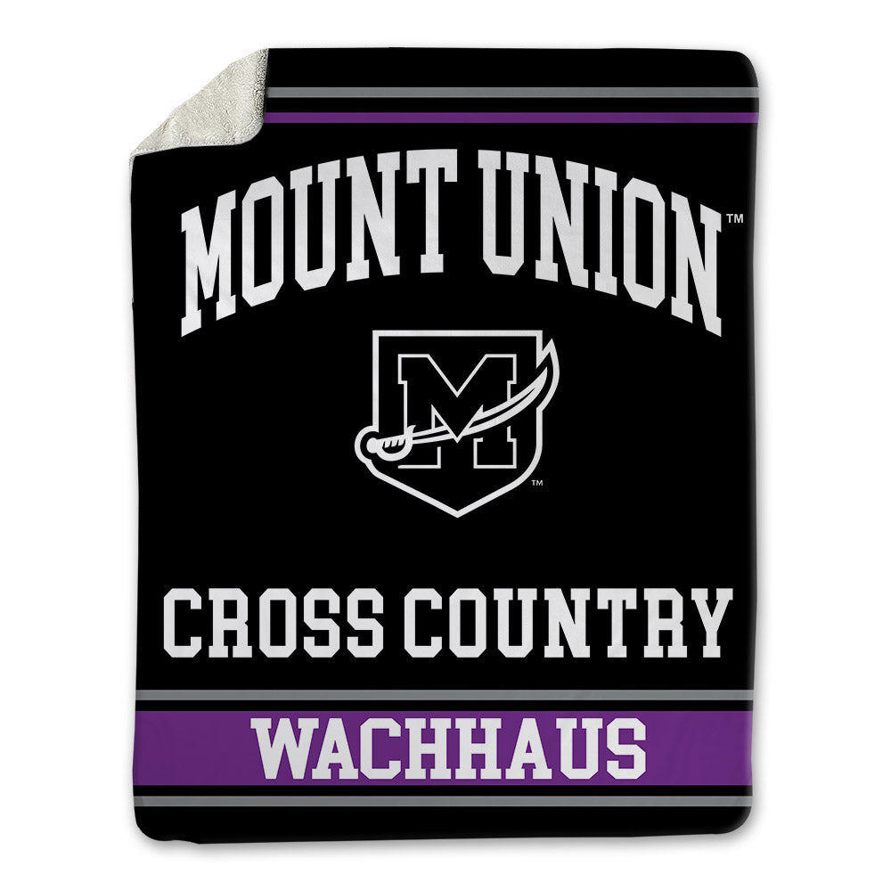 Mount Union - NCAA Women's Cross Country : Casey Wachhaus - Blanket-0