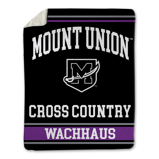 Mount Union - NCAA Women's Cross Country : Casey Wachhaus - Blanket-0