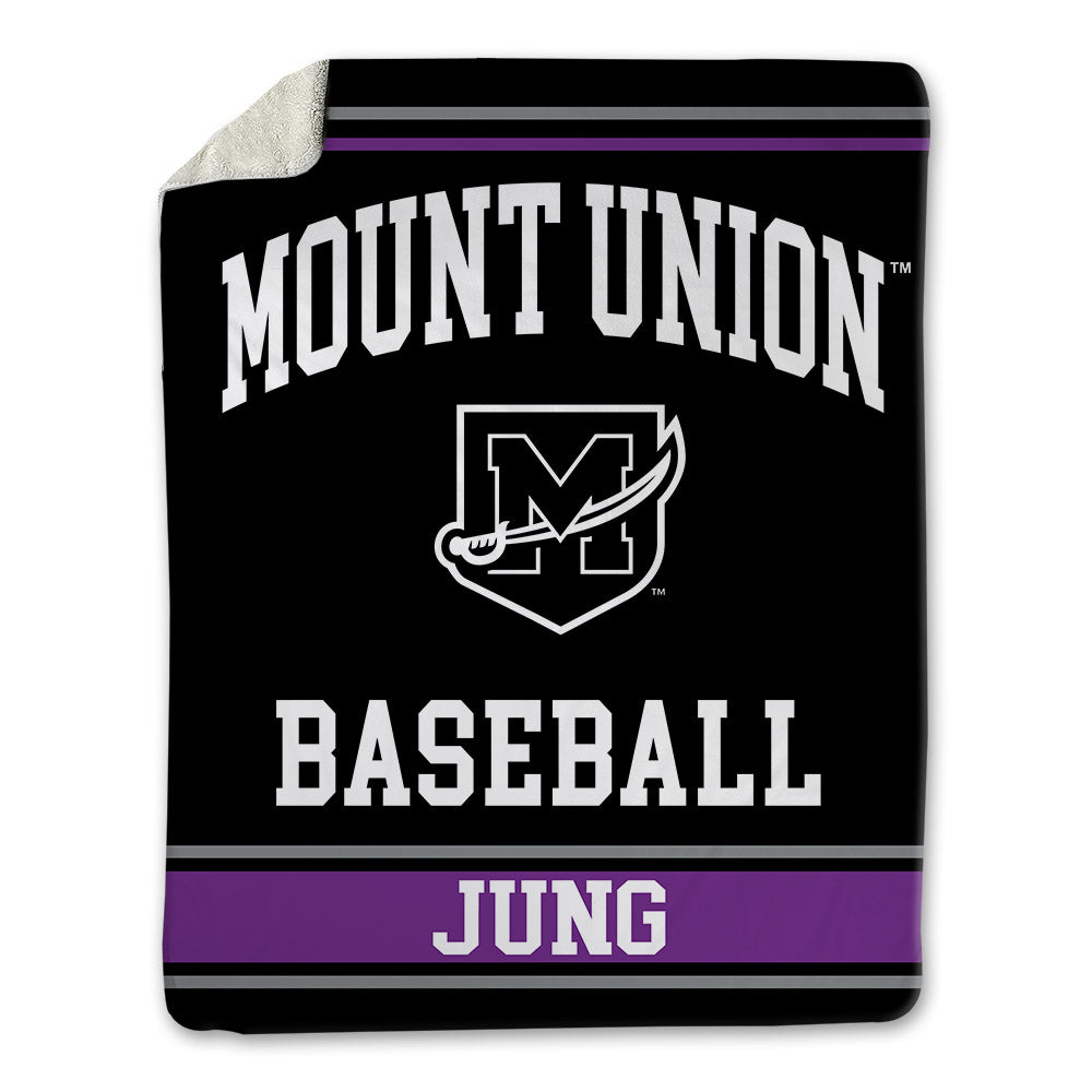 Mount Union - NCAA Baseball : Jake Jung - Blanket-0