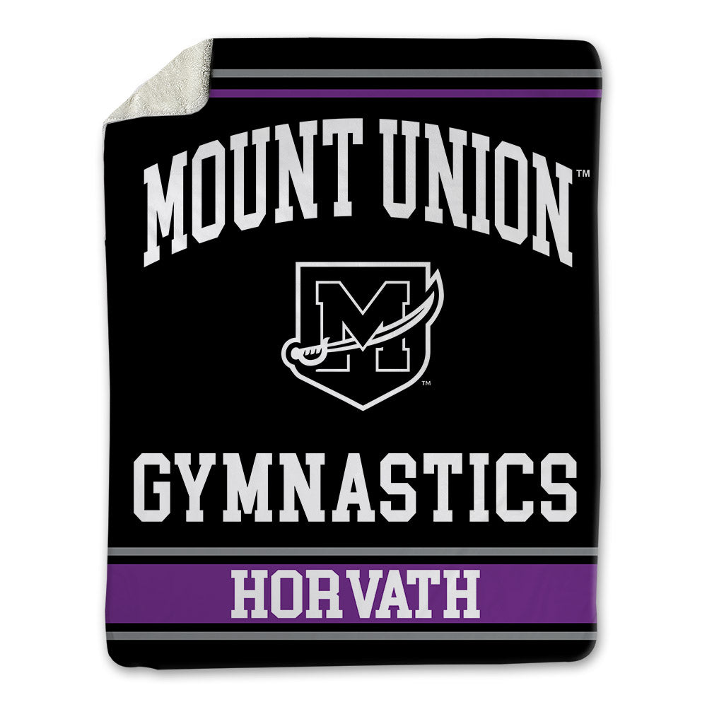 Mount Union - NCAA Women's Gymnastics : Roseann Horvath - Blanket-0
