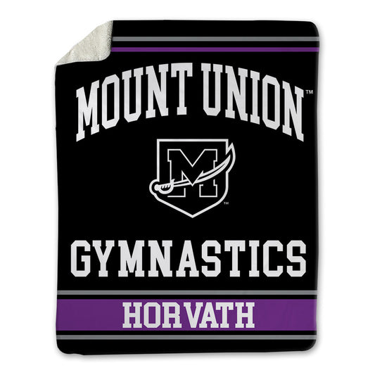 Mount Union - NCAA Women's Gymnastics : Roseann Horvath - Blanket-0