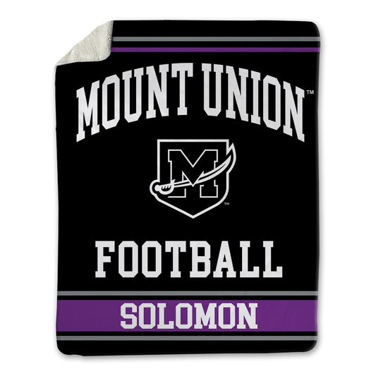 Mount Union - NCAA Football : Stacey Solomon - Blanket-0