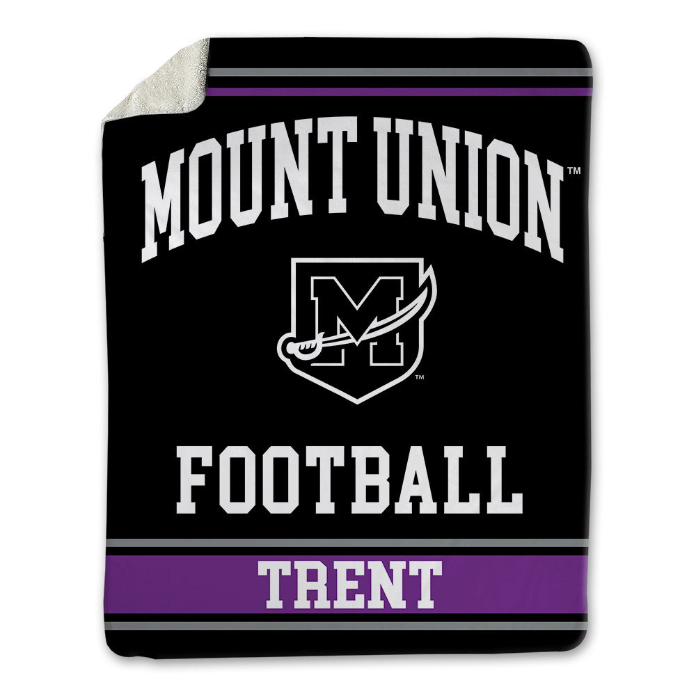 Mount Union - NCAA Football : Trace Trent - Blanket-0