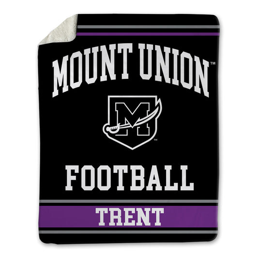 Mount Union - NCAA Football : Trace Trent - Blanket-0