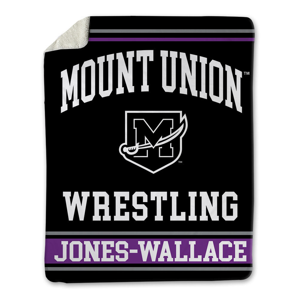 Mount Union - NCAA Wrestling : Ilani Jones-Wallace - Blanket-0