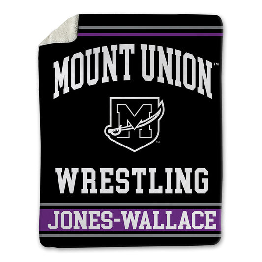 Mount Union - NCAA Wrestling : Ilani Jones-Wallace - Blanket-0