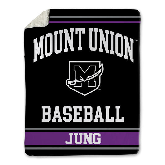 Mount Union - NCAA Baseball : Cole Jung - Blanket-0