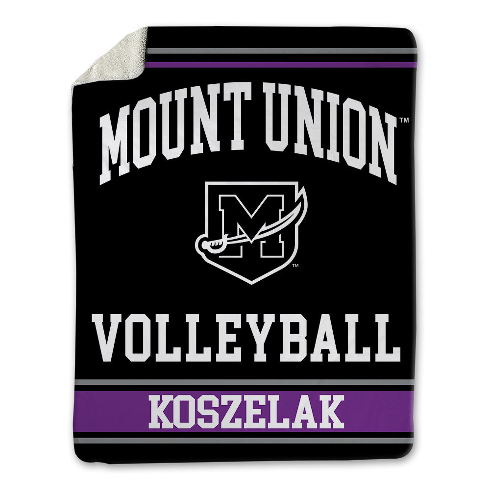 Mount Union - NCAA Men's Volleyball : Peyton Koszelak - Blanket-0
