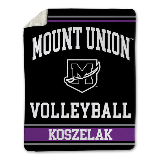 Mount Union - NCAA Men's Volleyball : Peyton Koszelak - Blanket-0