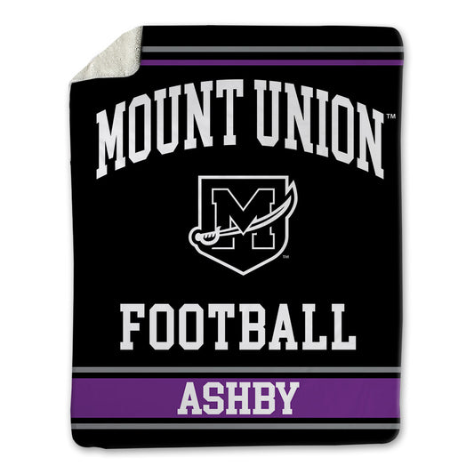 Mount Union - NCAA Football : Mason Ashby - Blanket-0