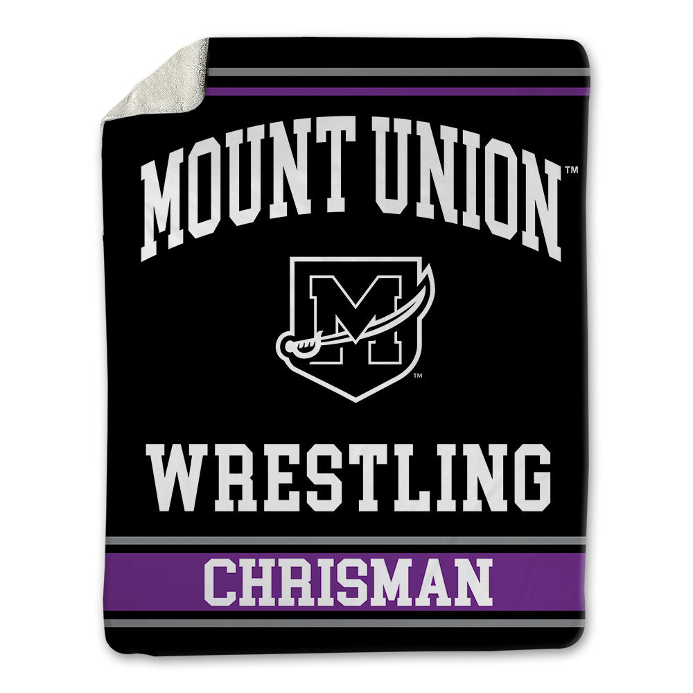 Mount Union - NCAA Wrestling : Blaine Chrisman - Blanket-0