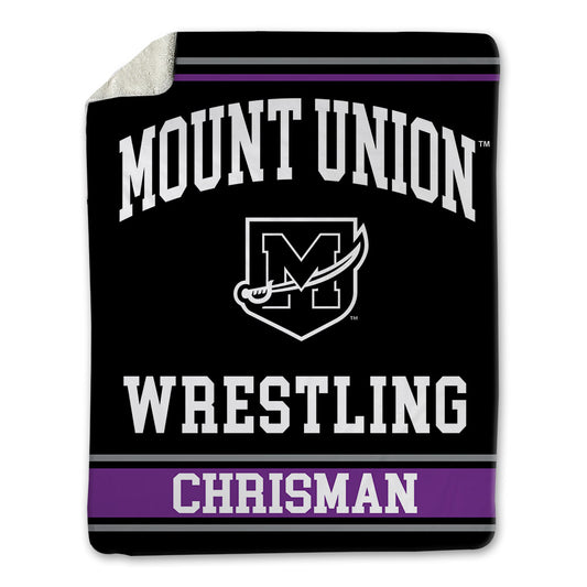 Mount Union - NCAA Wrestling : Blaine Chrisman - Blanket-0